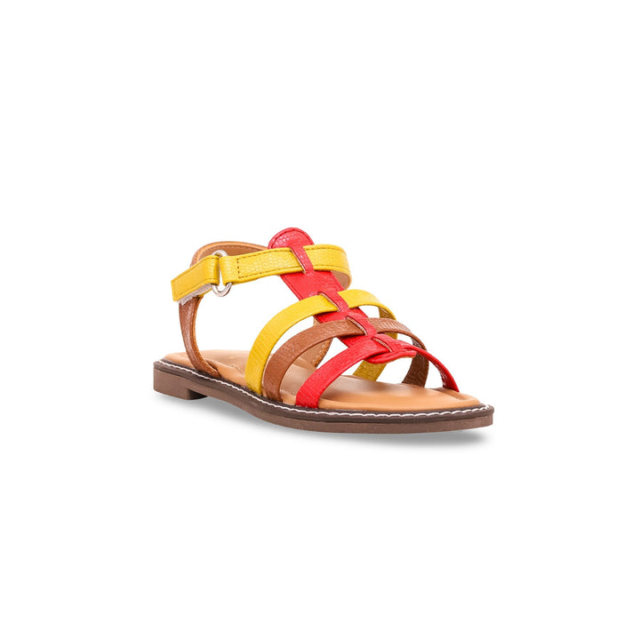 Girls Red Formal Sandal KD7807