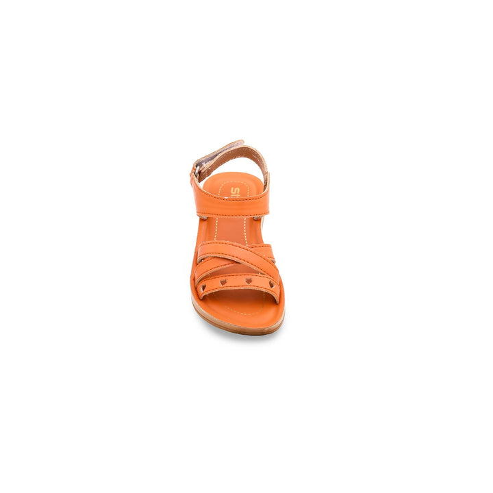 Girls Orange Casual Sandal KD7813