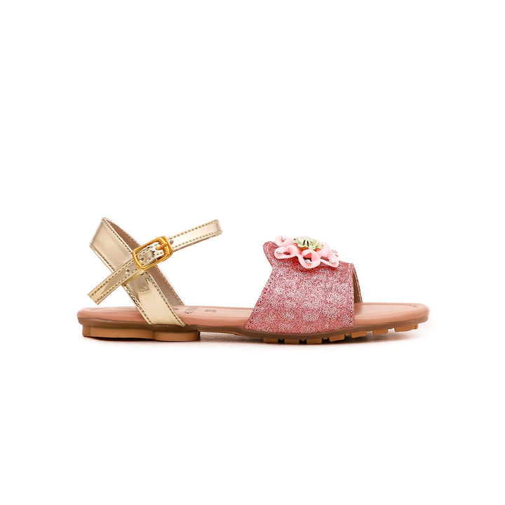 Girls Pink Fancy Sandal KD7845