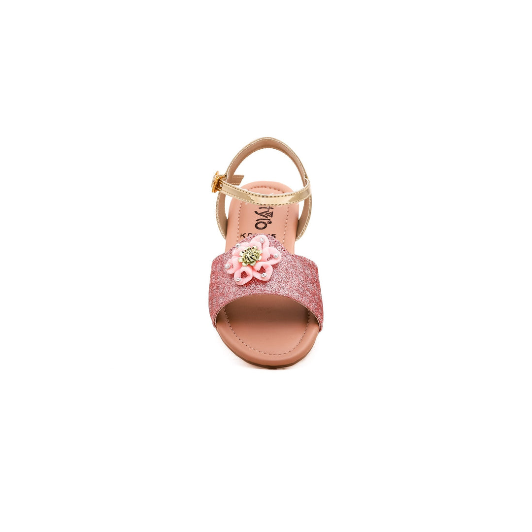 Girls Pink Fancy Sandal KD7845