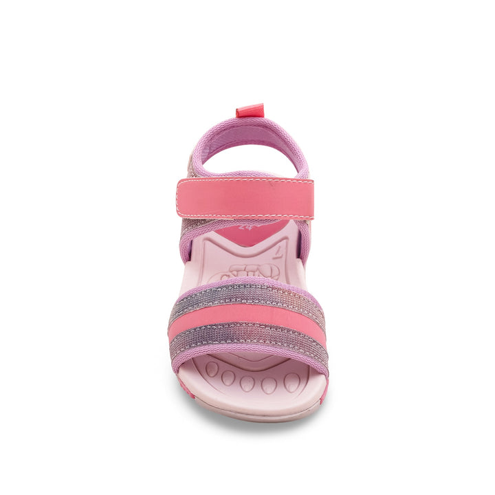 Girls Pink Casual Sandal KD7874