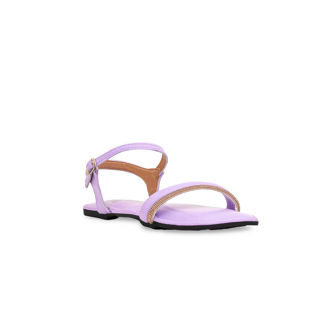 Girls Purple Formal Sandal KD7878