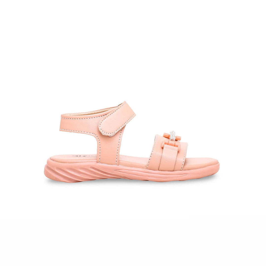 Girls Pink Casual Sandal KD7932