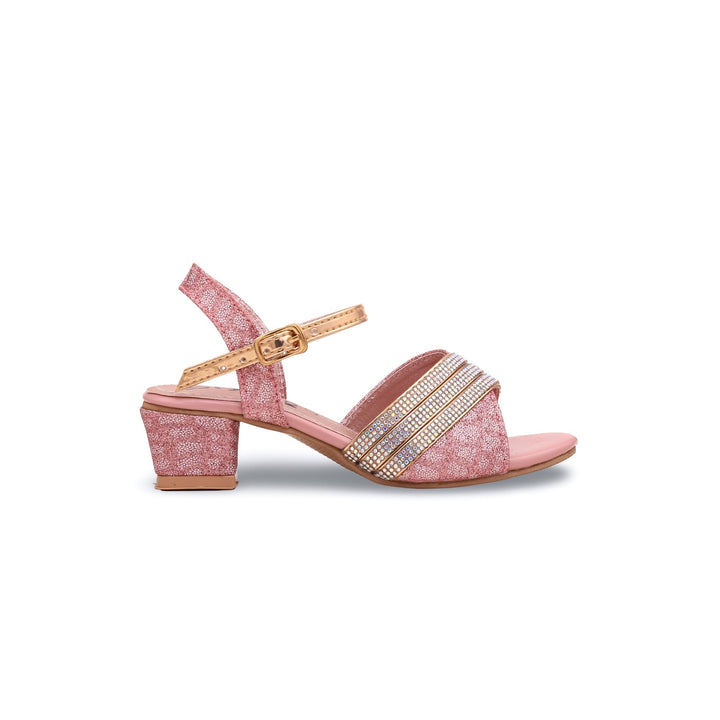 Girls Pink Fancy Sandal KD7975