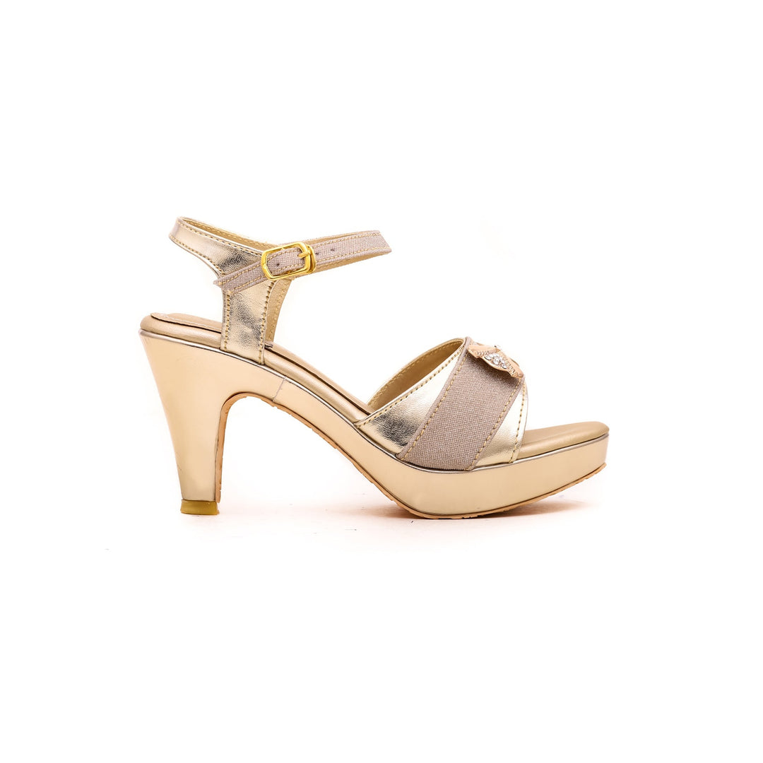 Girls Golden Fancy Sandal KD7982