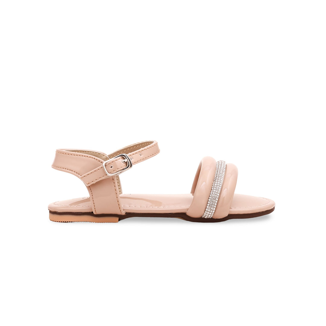 Girls Beige Formal Sandal KD7994