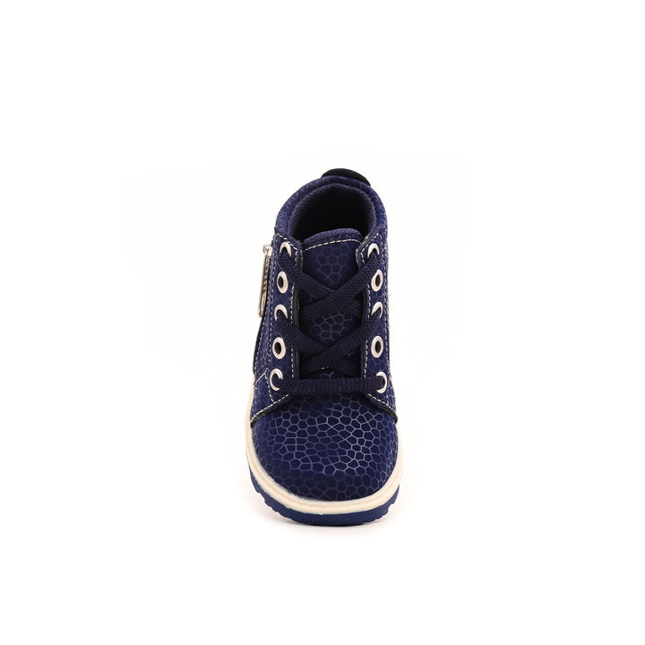 Boys Navy Formal Long Shoes KD8051