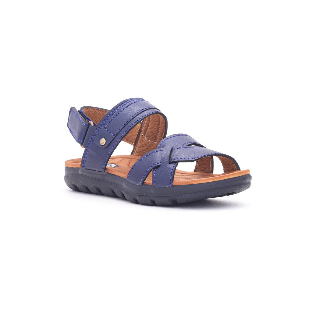 Navy Color Boys Casual Sandals KD9082