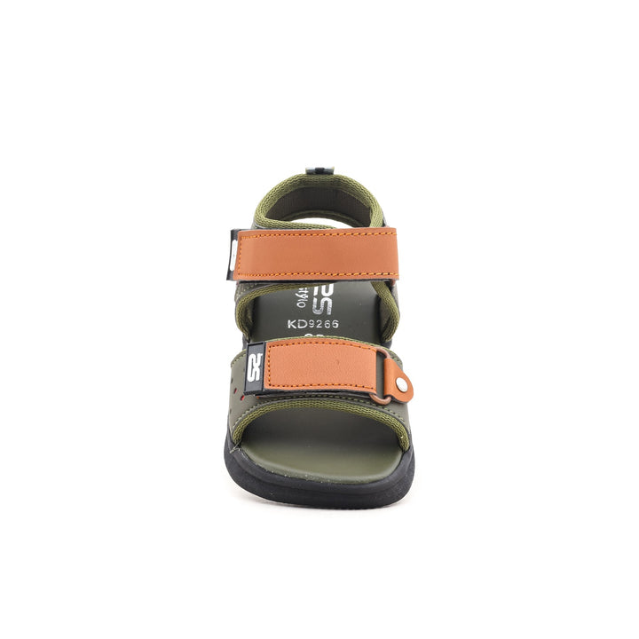 Boys Green Formal Sandal KD9266