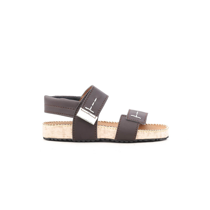 Boys Brown Formal Sandal KD9289