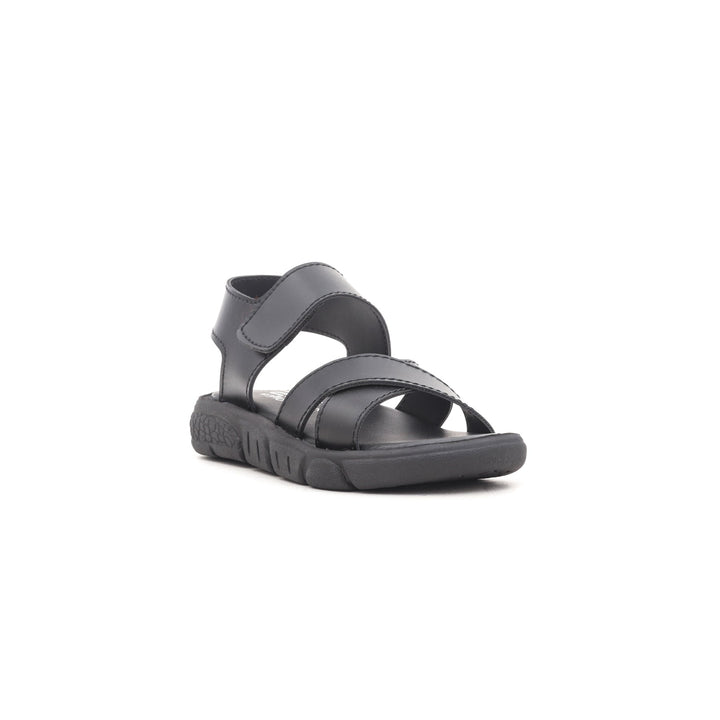 Boys Black Formal Sandal KD9306