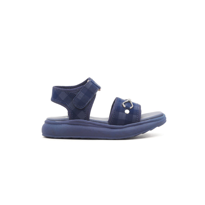 Boys Navy Formal Sandal KD9307