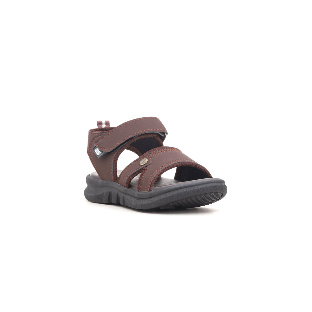 Boys Brown Formal Sandal KD9309