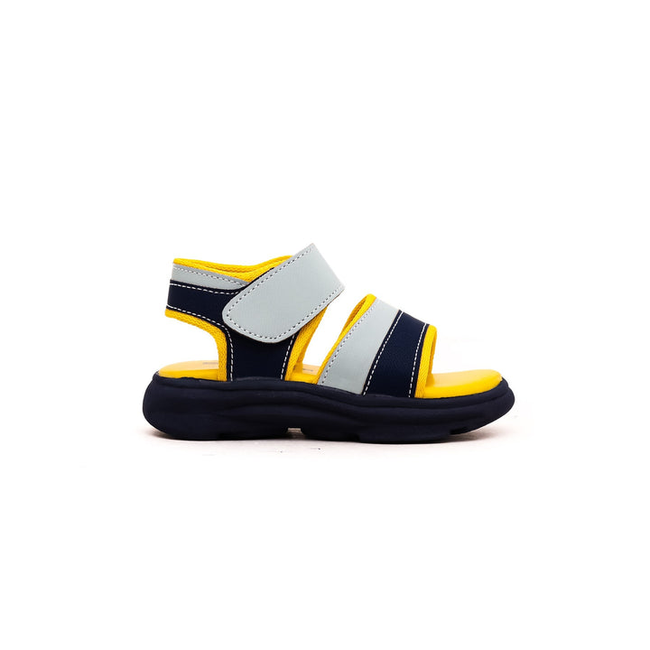 Boys Yellow Casual Sandal KD9441