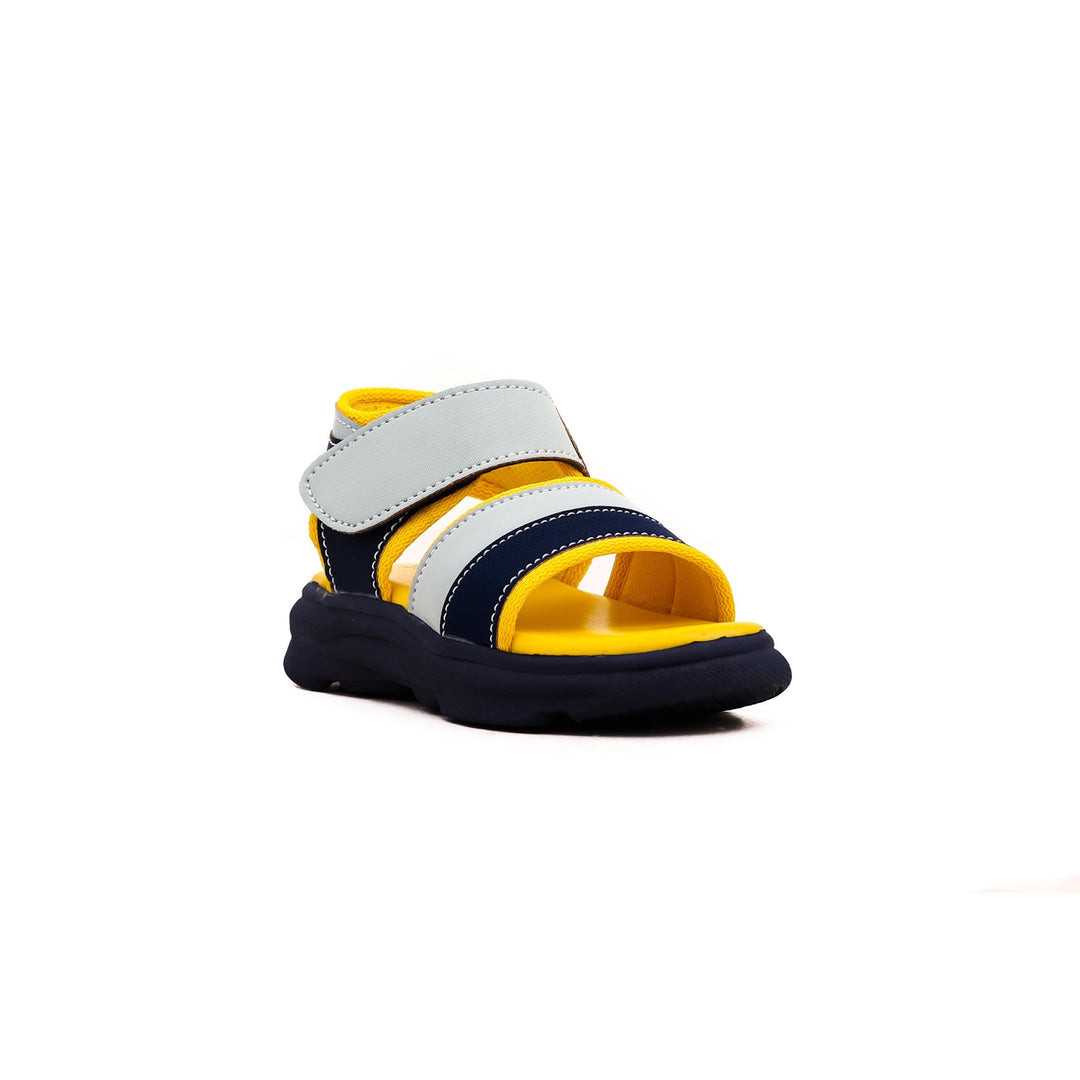 Boys Yellow Casual Sandal KD9441