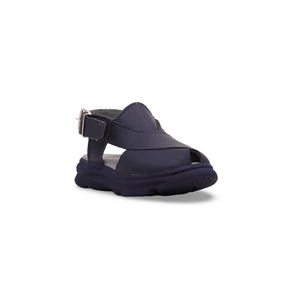 Boys Navy Peshawari Chappal KD9443