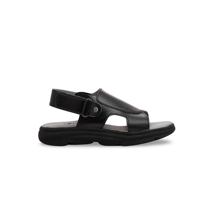 Boys Black Formal Sandal KD9446