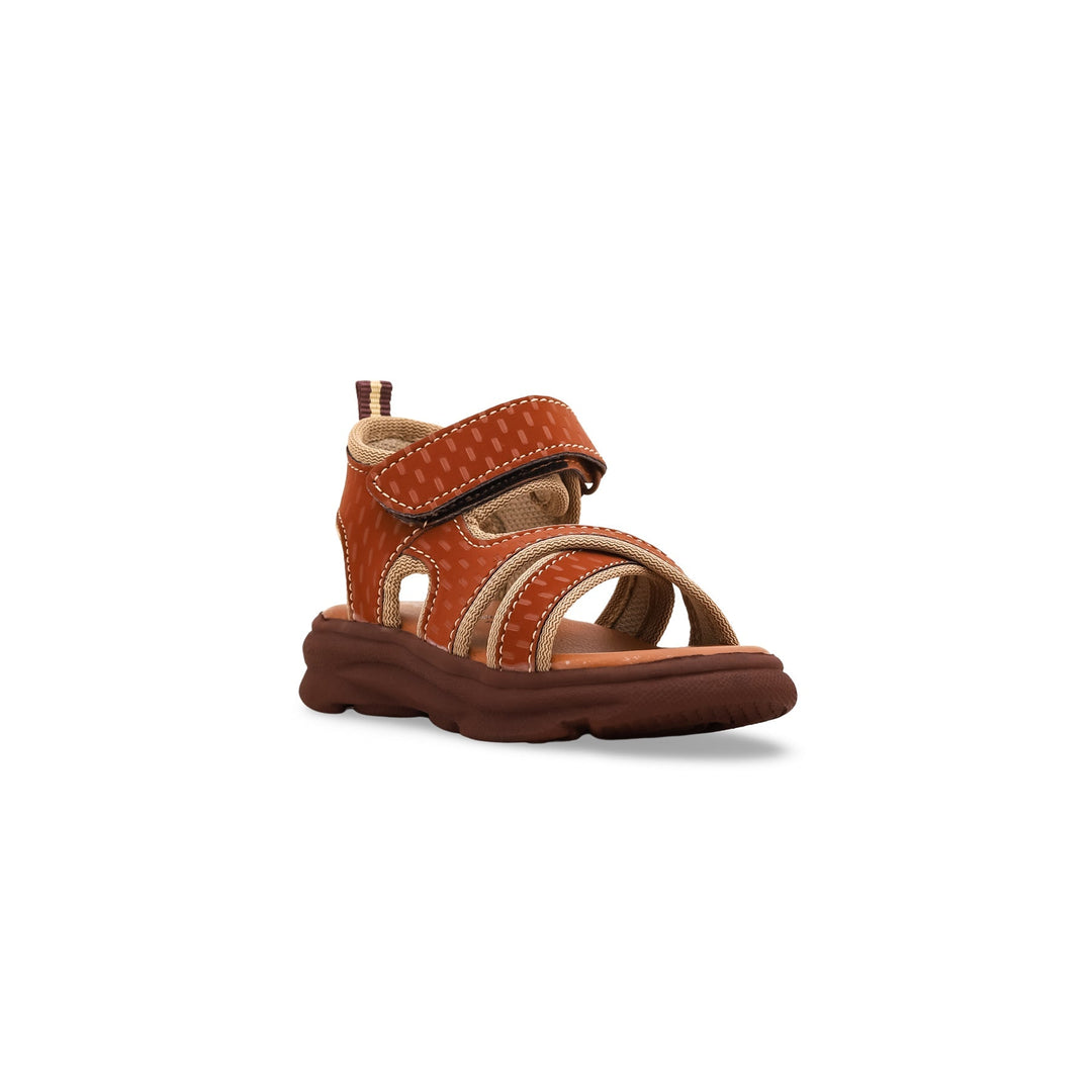 Boys Brown Casual Sandal KD9447