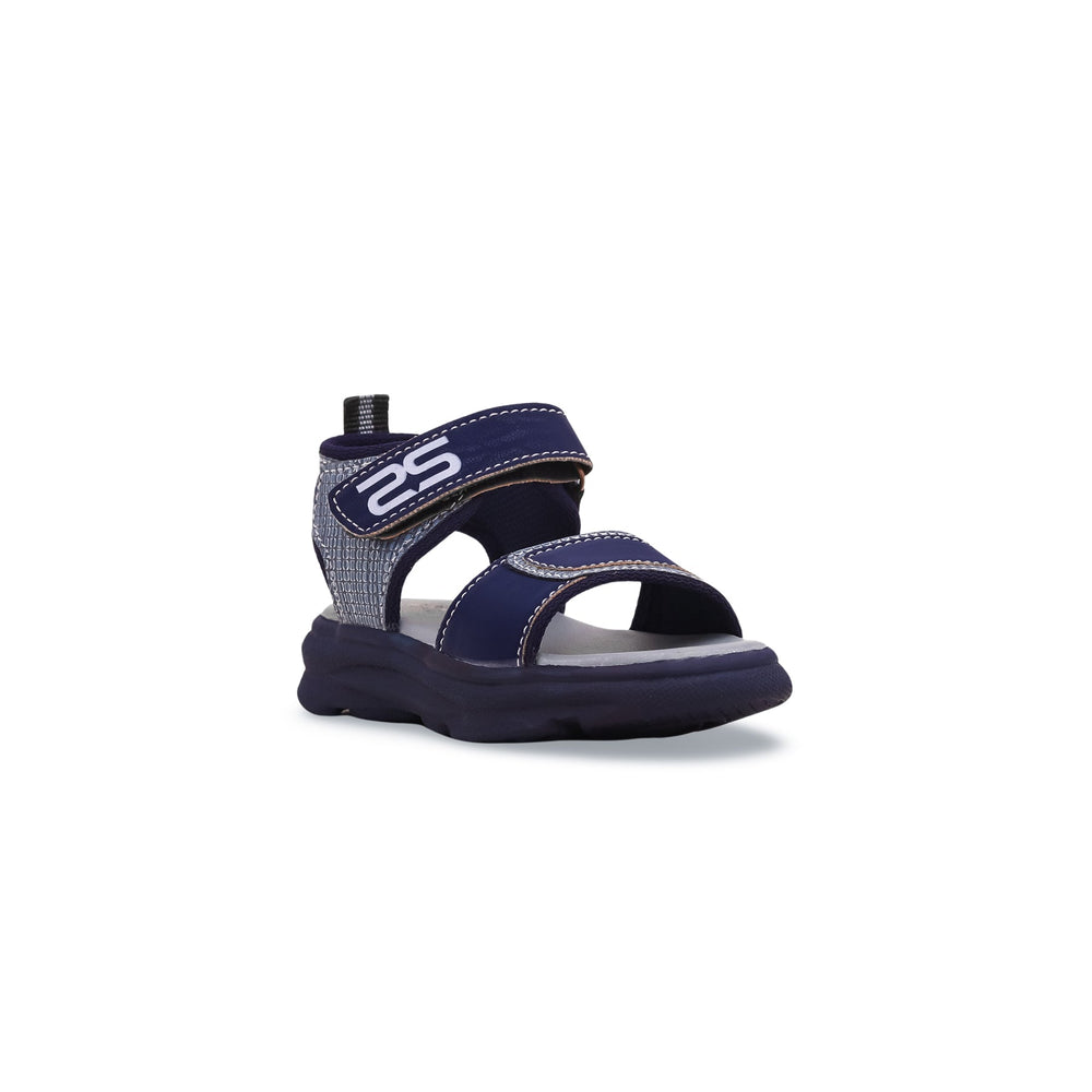 Boys Navy Formal Sandal KD9449