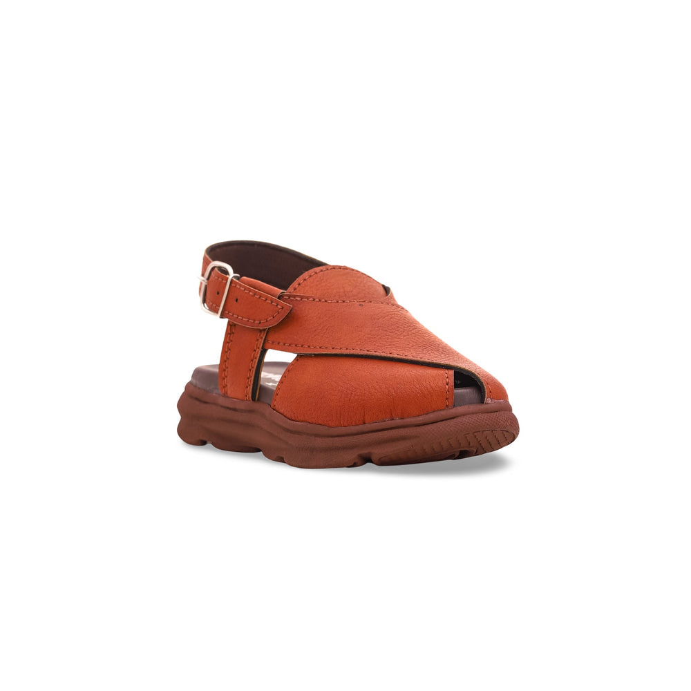 Boys Rust Peshawari Chappal KD9456