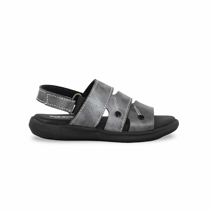 Boys Grey Formal Sandal KD9470