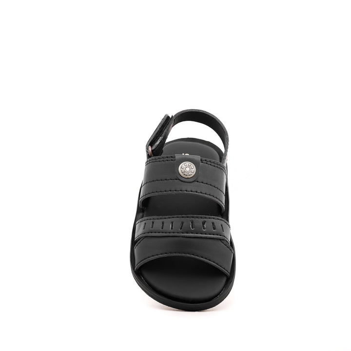 Boys Black Formal Sandal KD9471