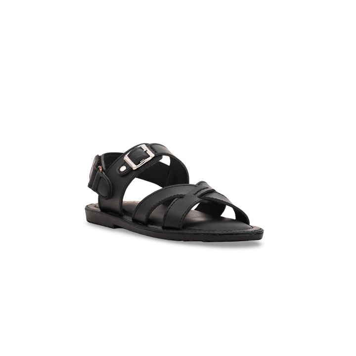 Boys Black Formal Sandal KD9473