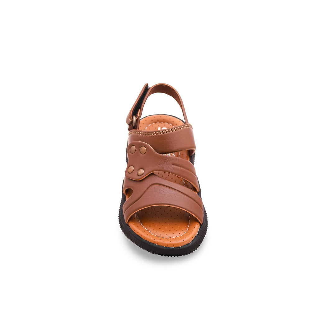 Boys Brown Formal Sandal KD9483