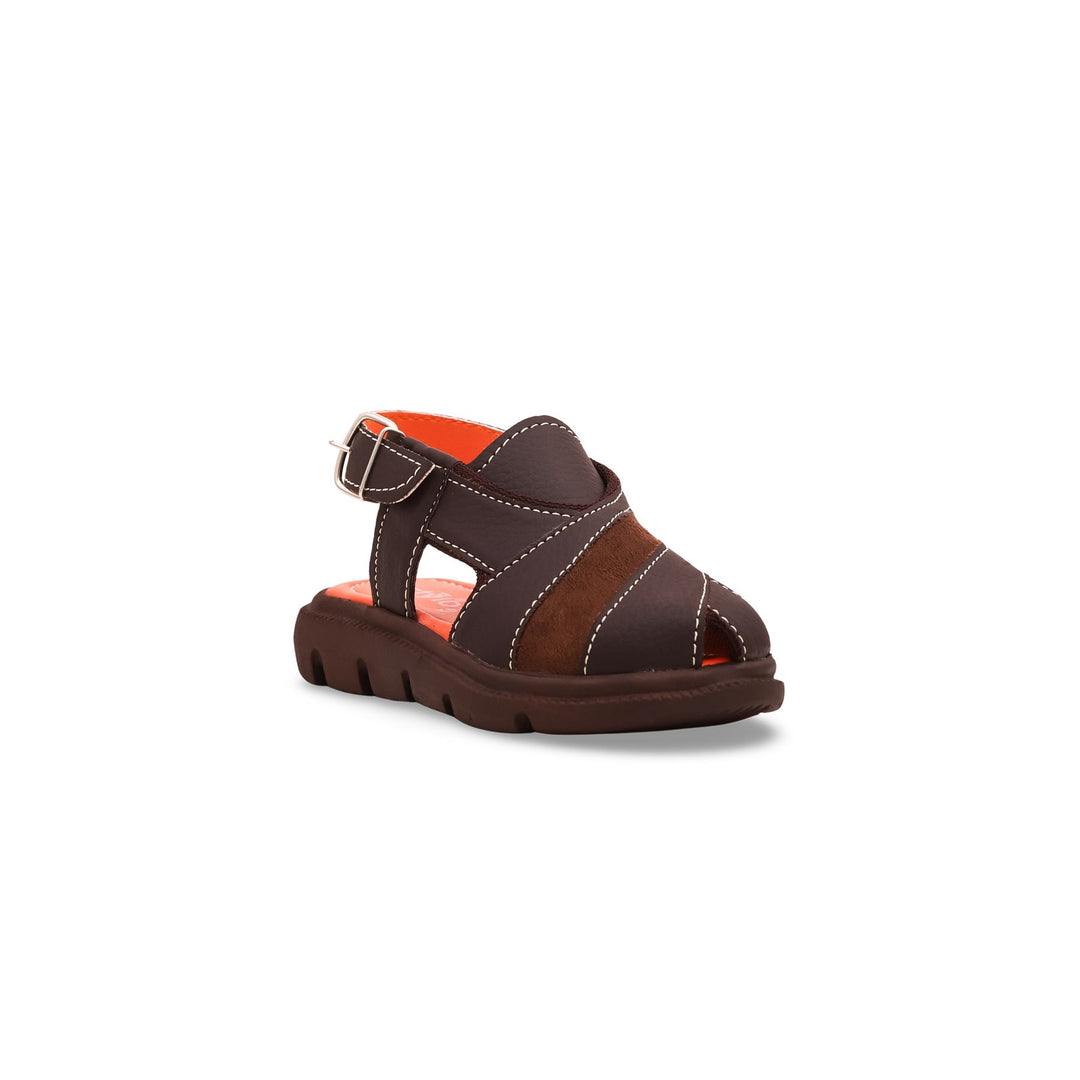 Boys Coffee Peshawari Chappal KD9516