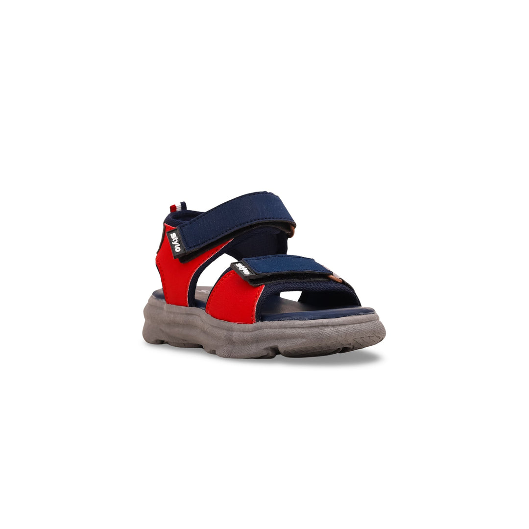 Boys Navy Formal Sandal KD9517