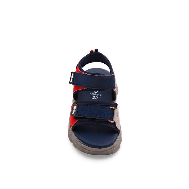 Boys Navy Formal Sandal KD9517