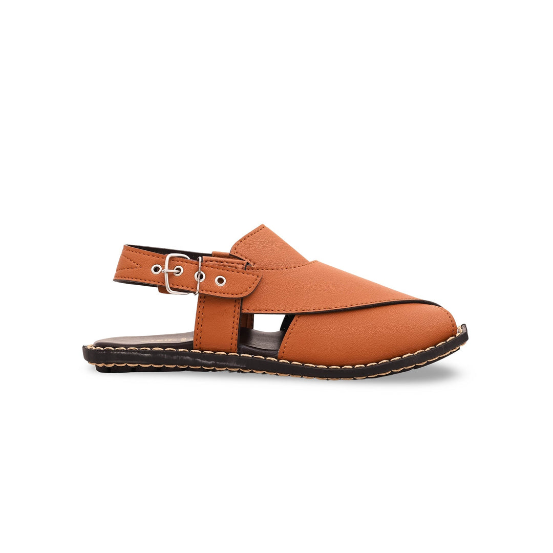 Boys Mustard Peshawari Chappal KD9522