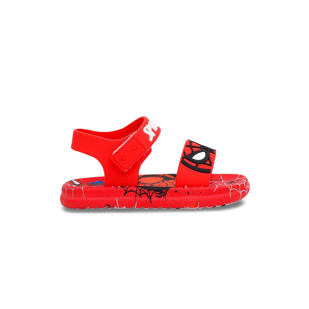 Boys Red Casual Sandal KD9534