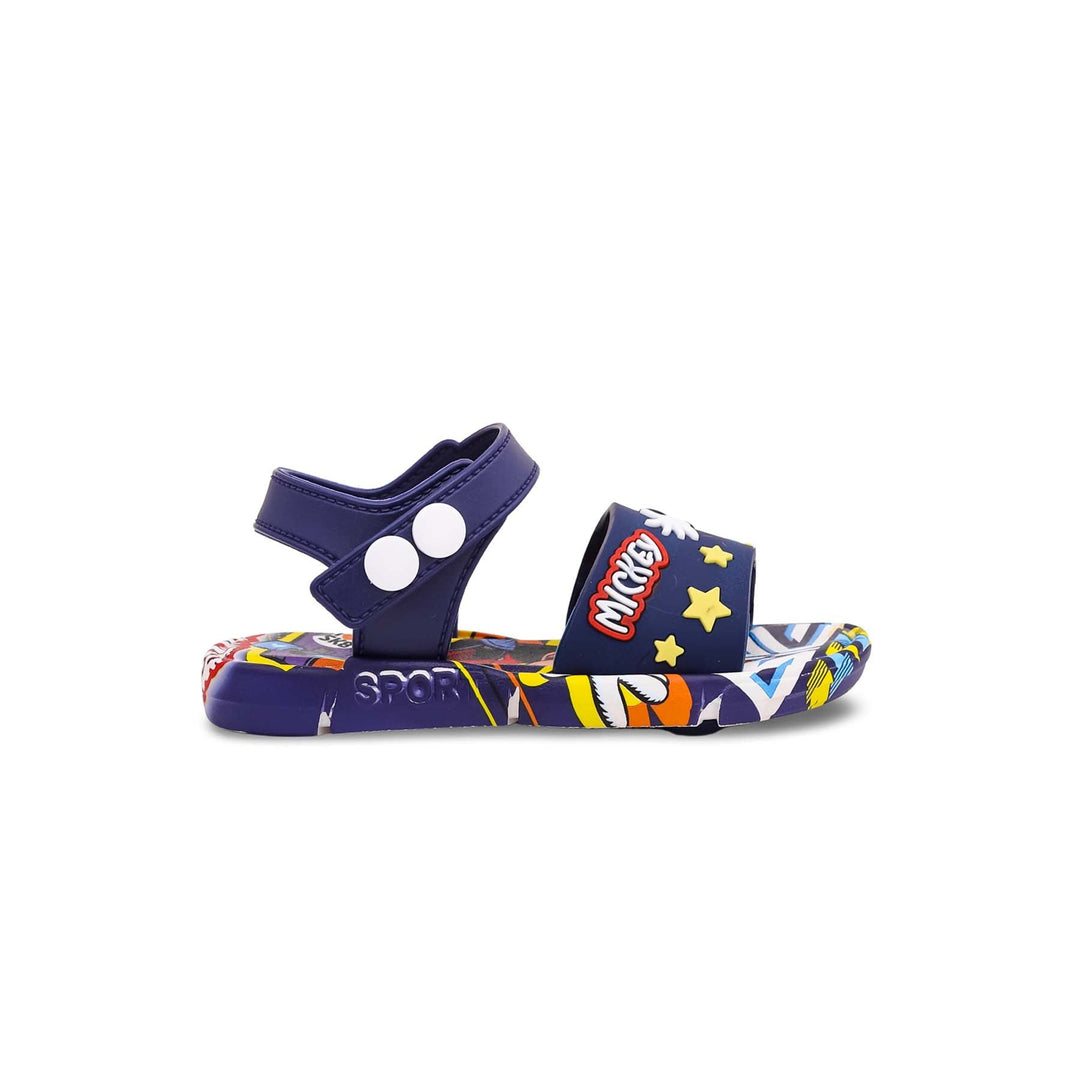 Boys Navy Casual Sandal KD9535