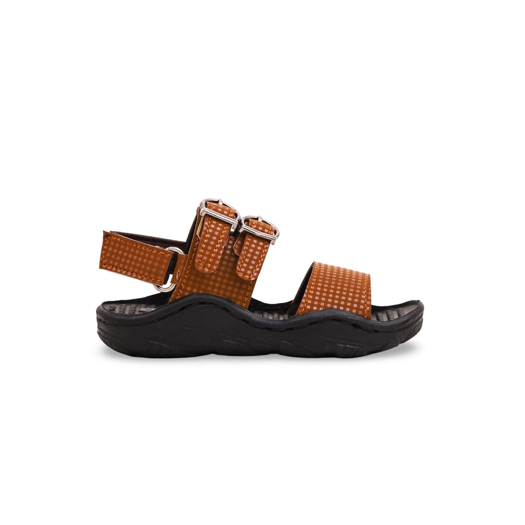 Boys Tan Formal Sandal KD9544