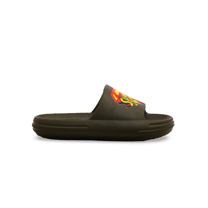 Boys Olive Casual Flip Flop KD9548