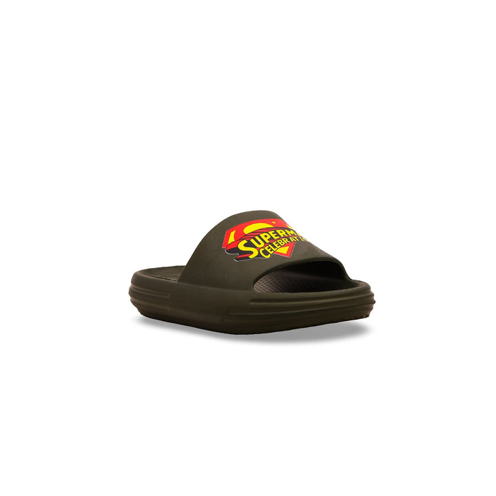 Boys Olive Casual Flip Flop KD9548