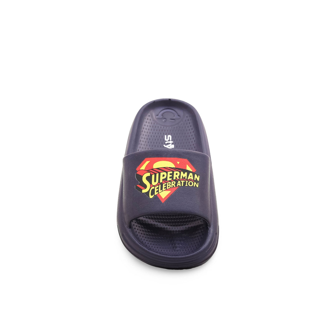 Boys Navy Casual Flip Flop KD9548