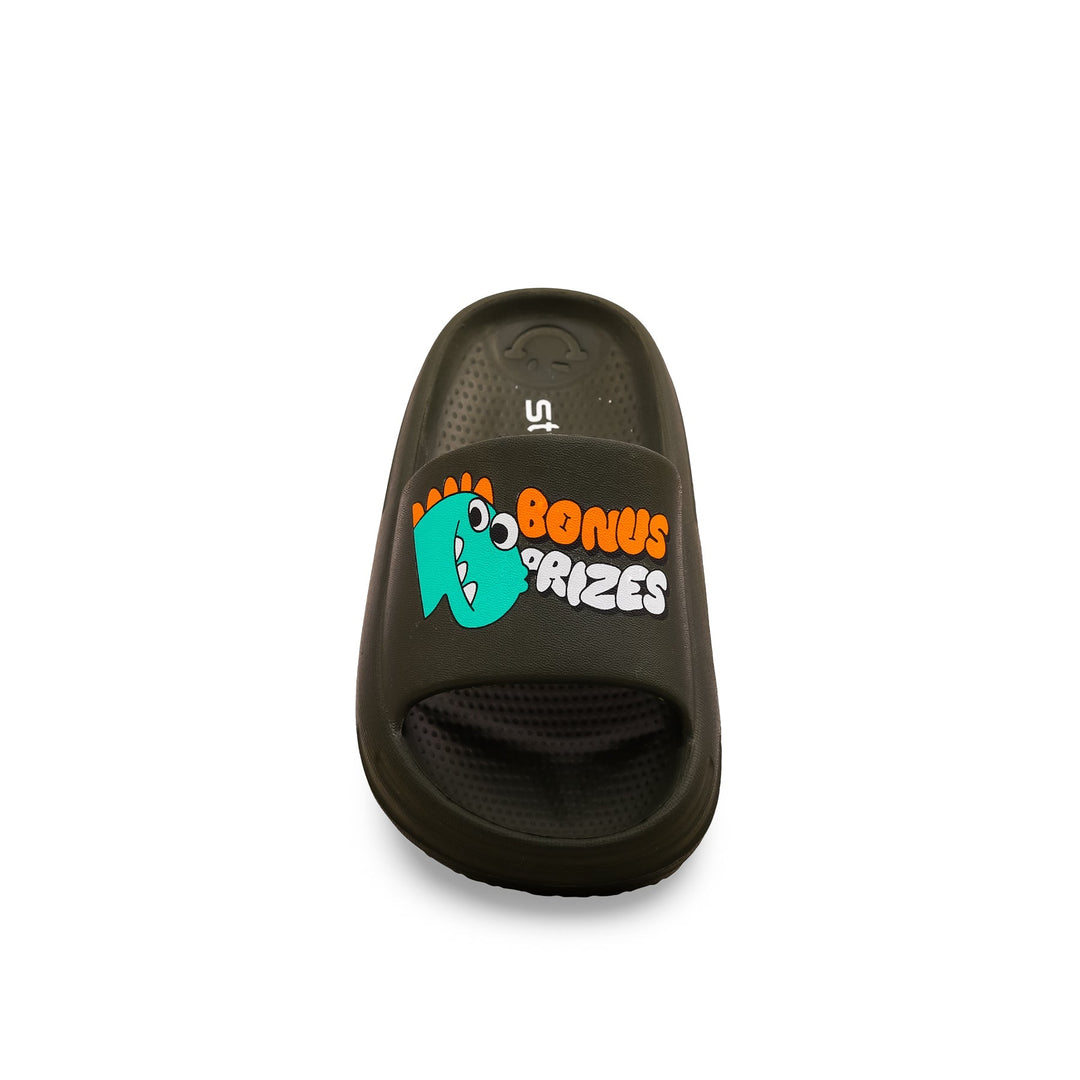 Boys Olive Casual Flip Flop KD9549