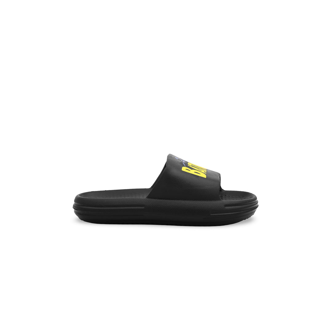 Boys Black Casual Flip Flop KD9550