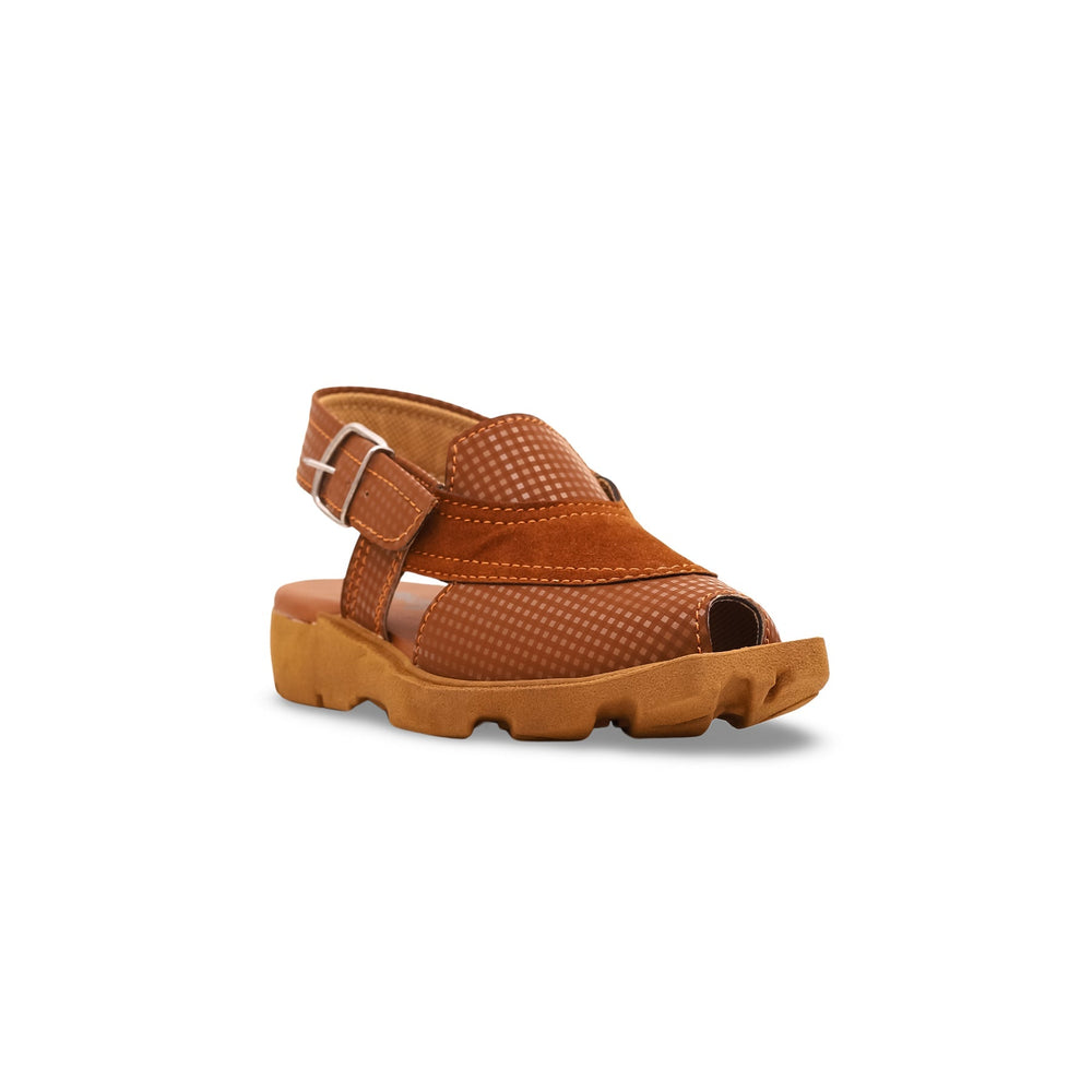 Boys Mustard Peshawari Chappal KD9559