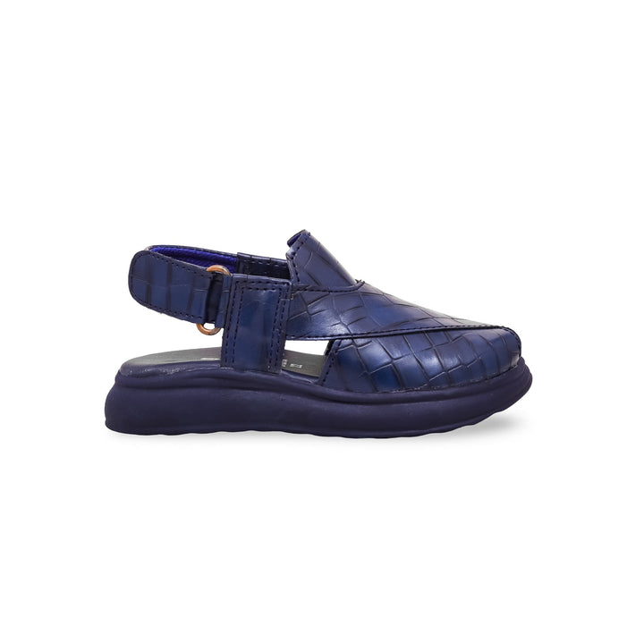 Boys Navy Peshawari Chappal KD9560