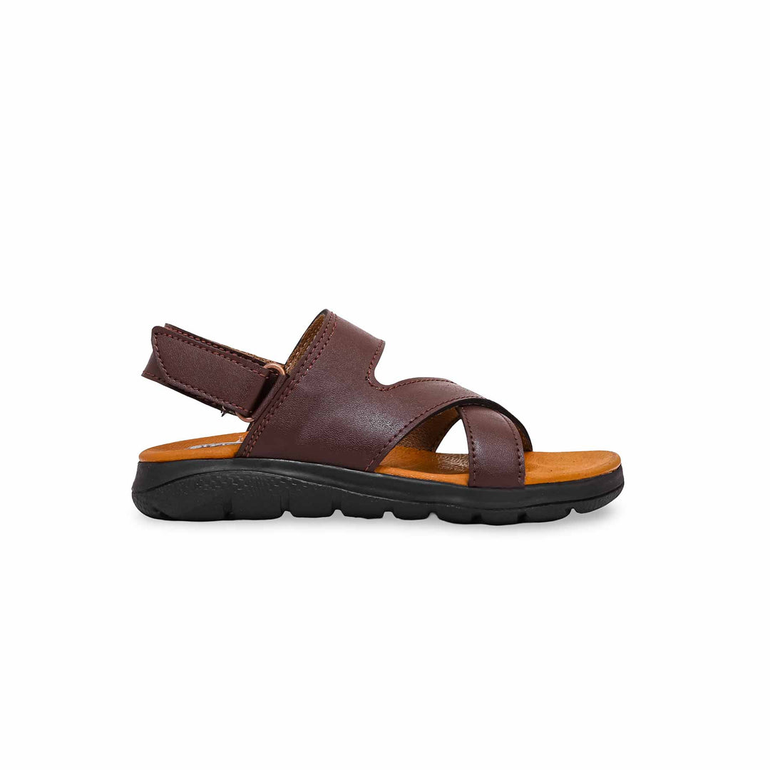 Boys Coffee Formal Sandal KD9579