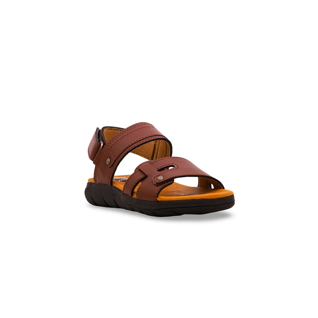 Boys Brown Formal Sandal KD9581