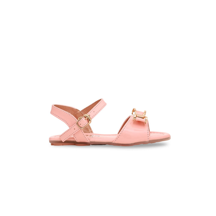 Girls Pink Formal Sandal KD9587