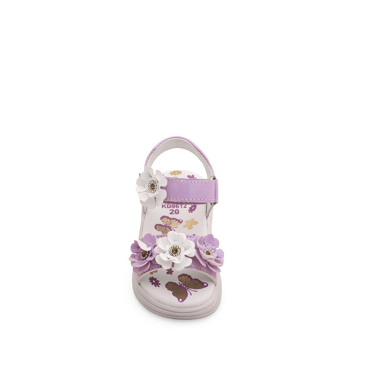 Girls Purple Casual Sandal KD9612