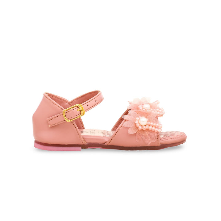 Girls Pink Formal Sandal KD9619