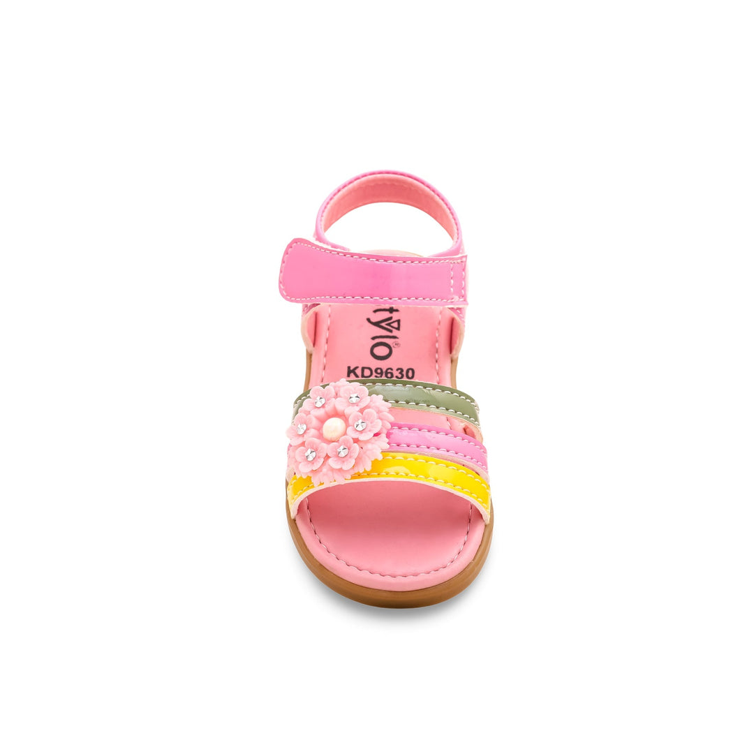 Girls Pink Formal Sandal KD9630