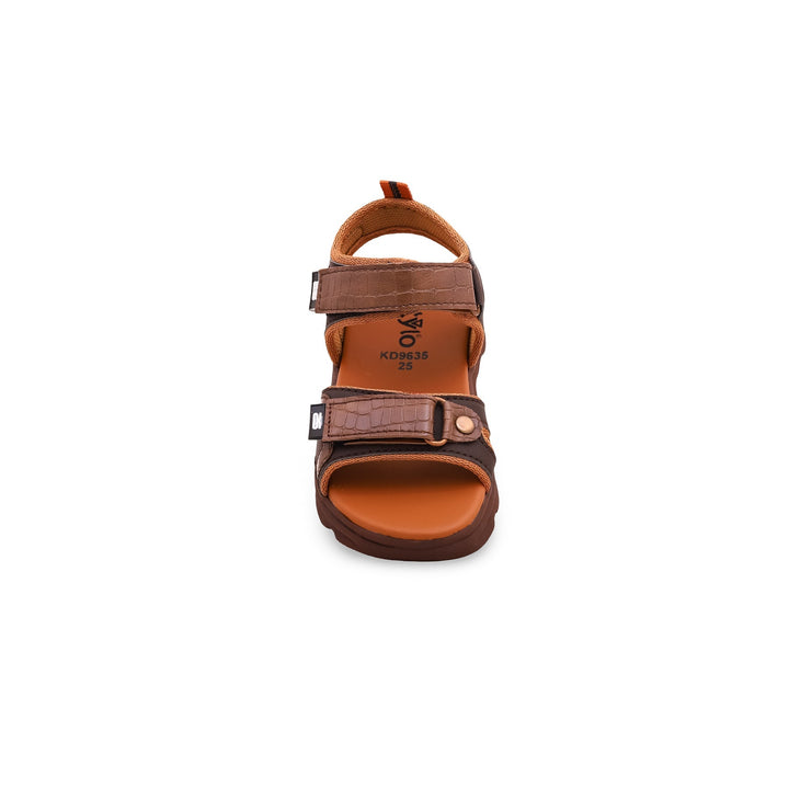 Boys Brown Formal Sandal KD9635