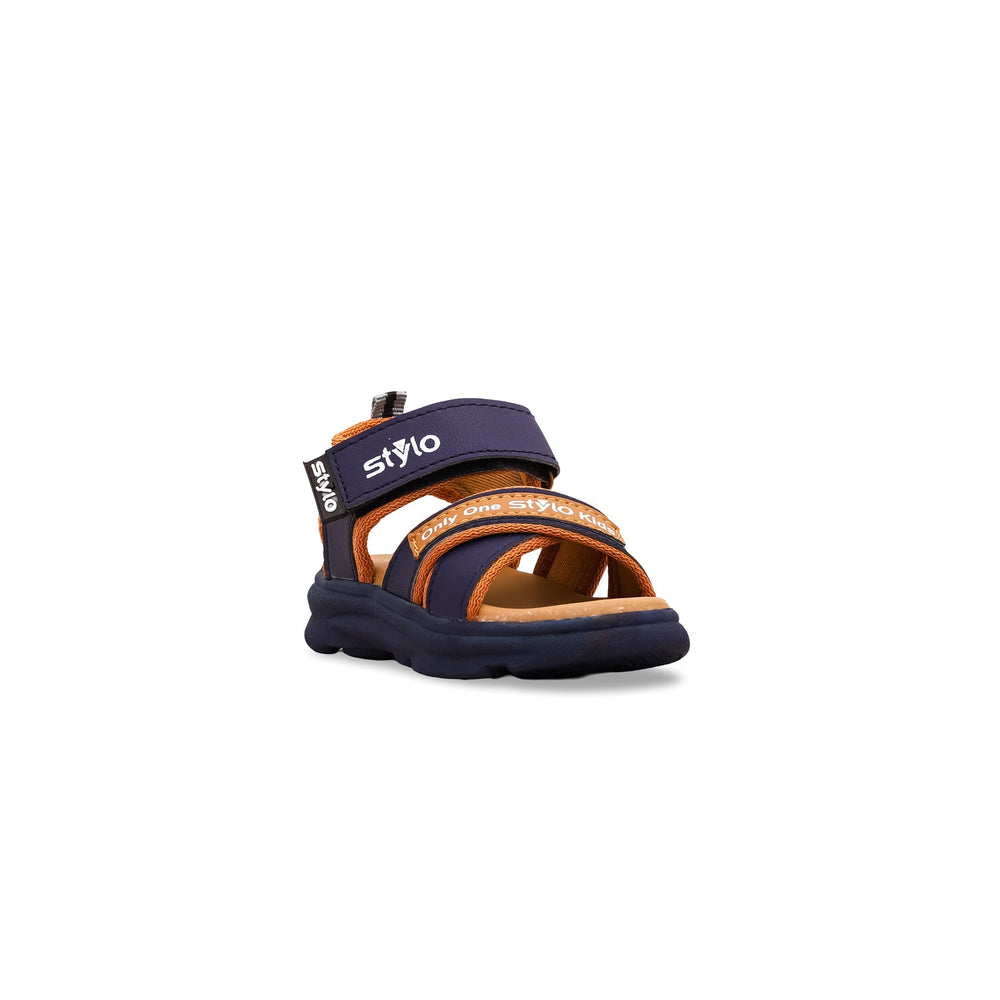 Boys Navy Casual Sandal KD9653